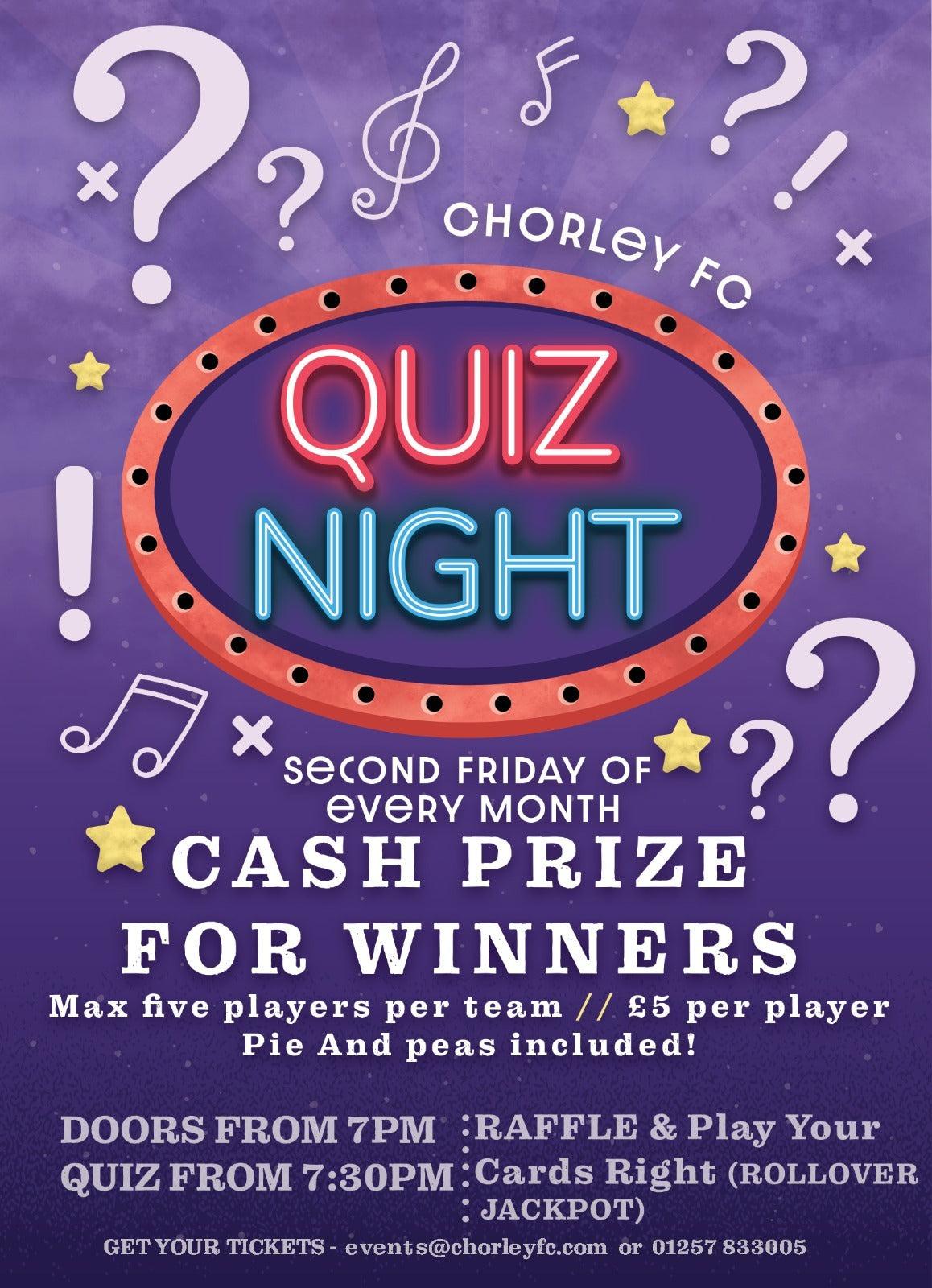 Quiz Night | May 12