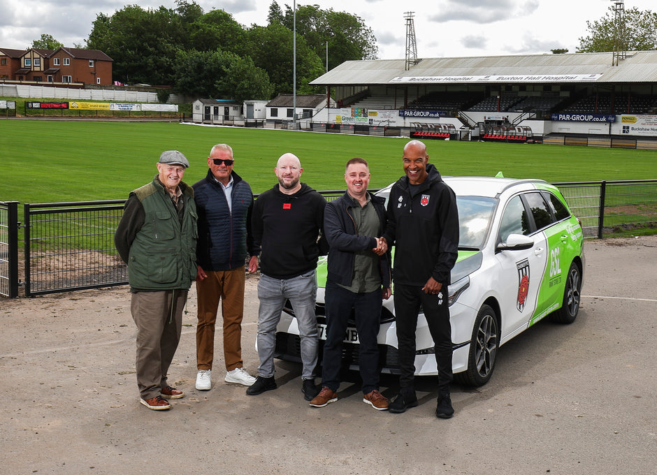 Preecy's at the wheel thanks to Grant Store!