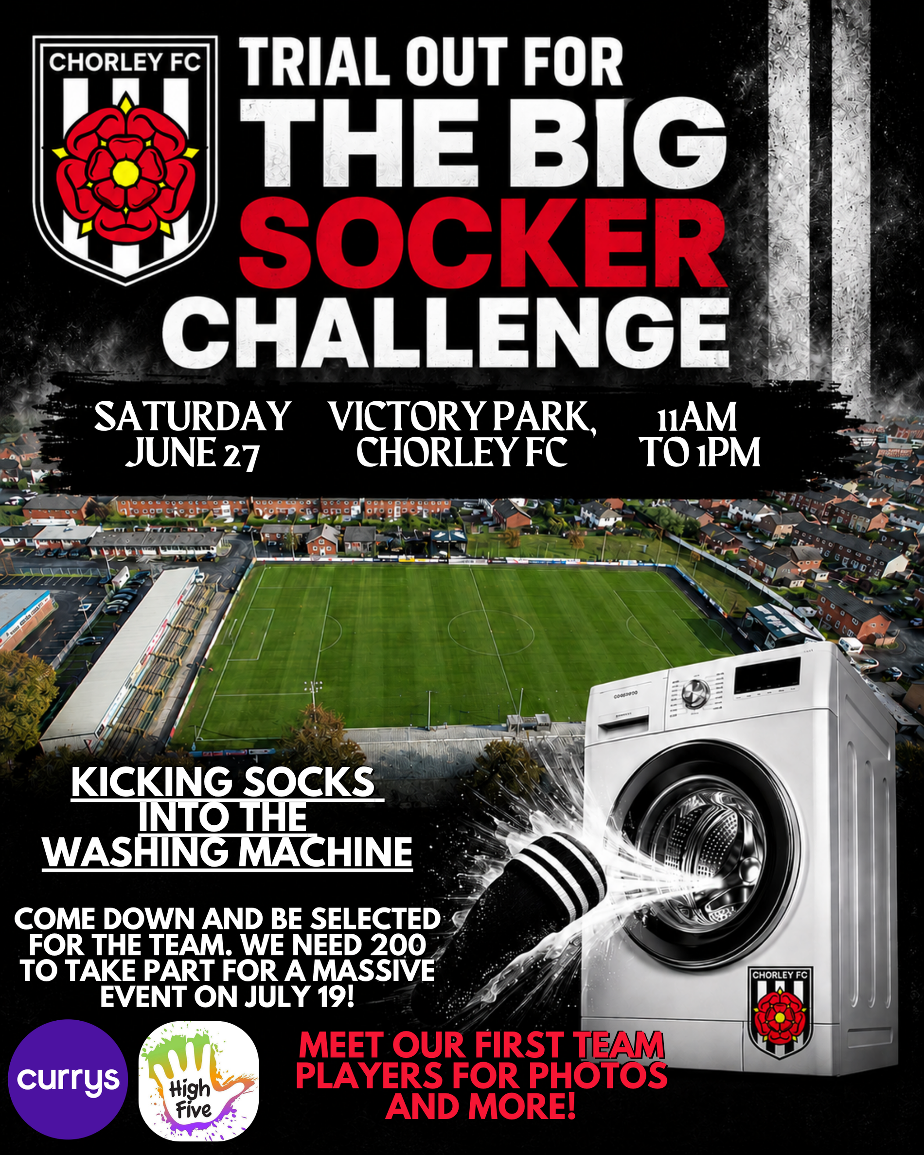 Be Part of the Team – Big Socker Challenge Trials Coming to Victory Park