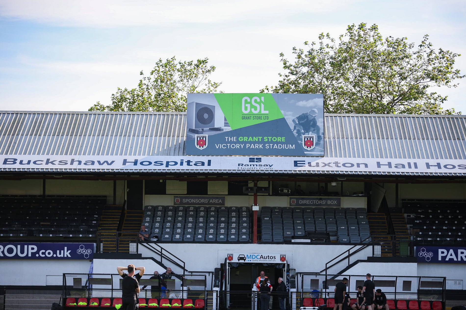 Grant Store continues as main Stadium Sponsor of Chorley FC!
