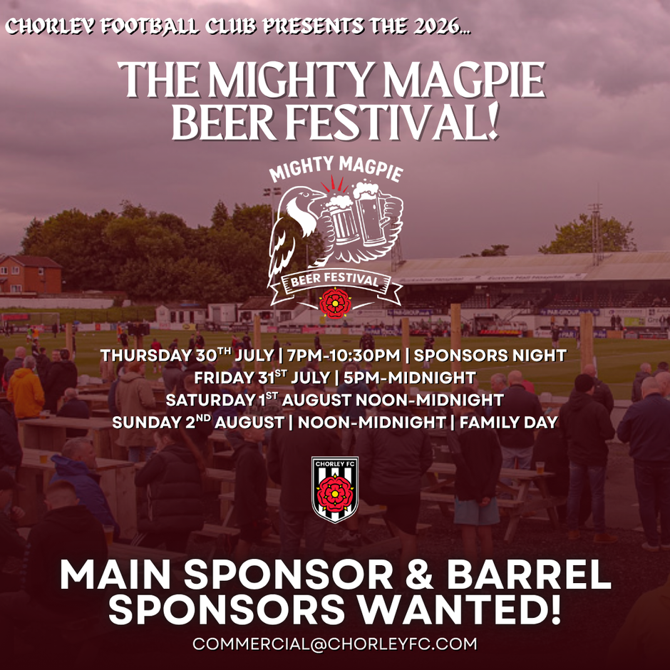Beers and Ciders confirmed for the Mighty Magpie Beer Festival!
