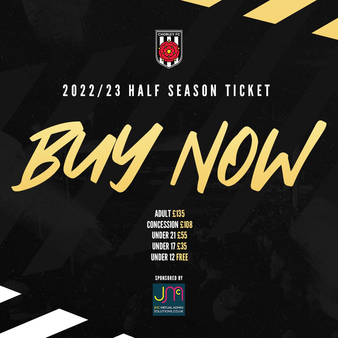 Half Season Tickets | Final chance