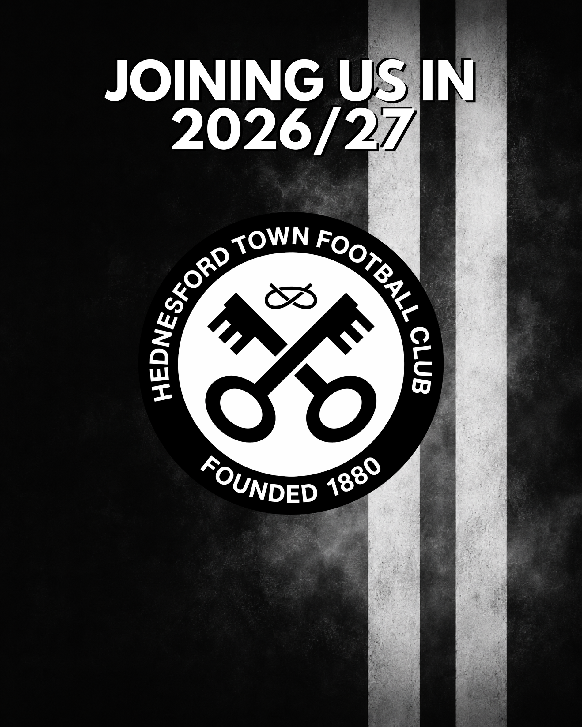 Joining us for 2026/27: Hednesford Town