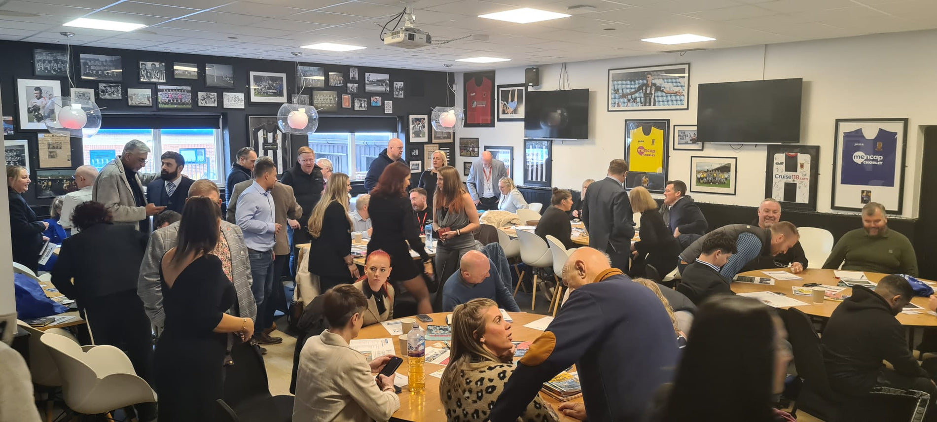 Chorley FC Hosts the Launch of “Best of Chorley” at Victory Park