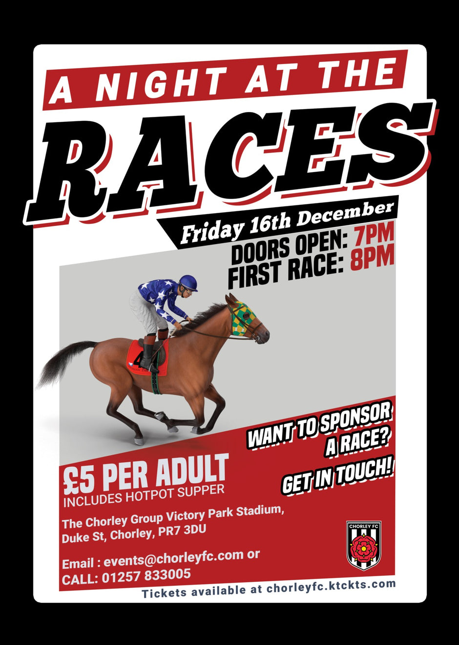 Join us for Race Night
