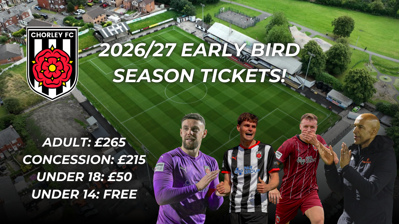 2026/27 Early Bird Season Tickets on sale now!