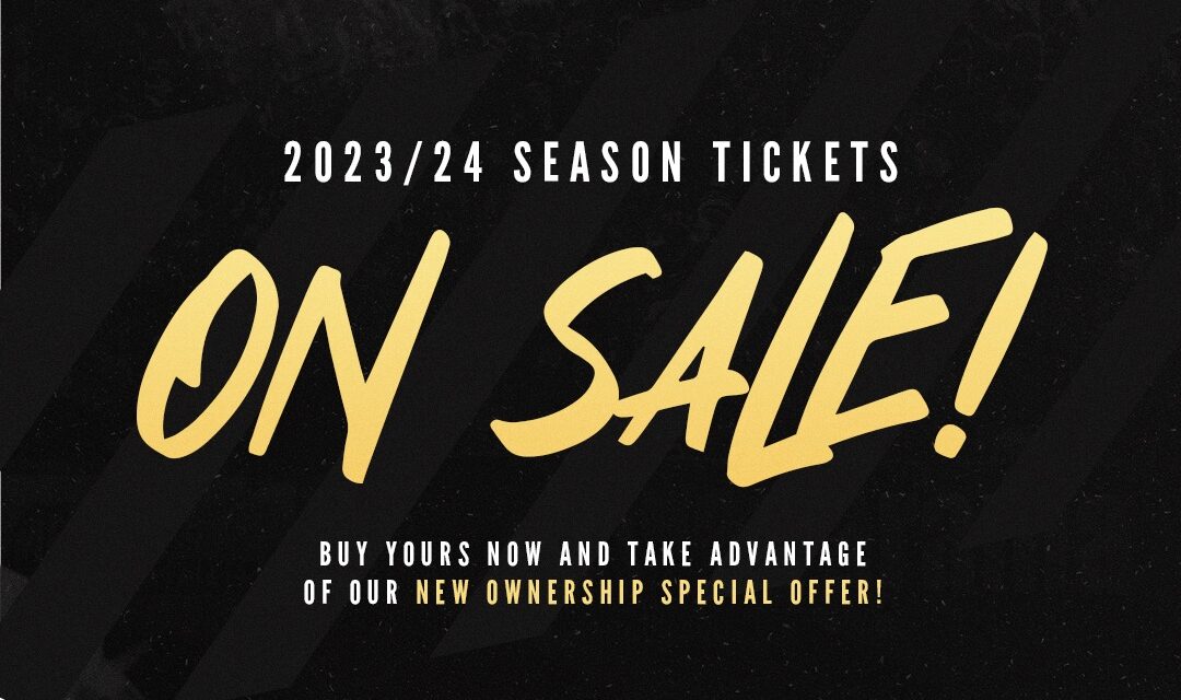 Season Tickets | New Owners Offer