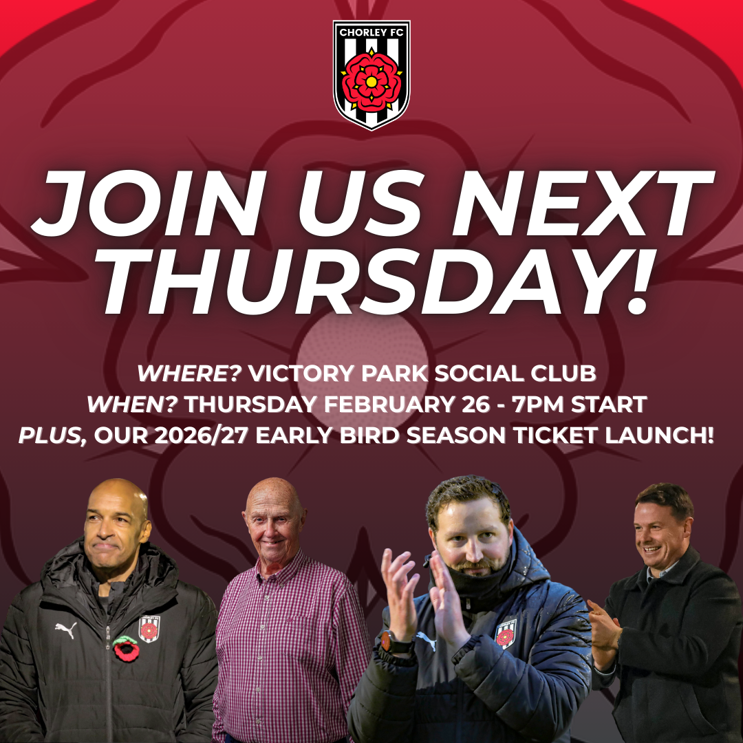 Q&A Evening & 2026/27 Season Ticket Launch – Join Us Next Thursday