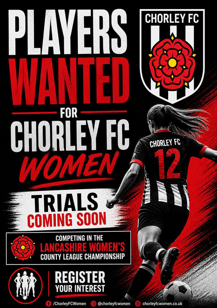 Opportunities Coming Soon with Chorley FC Women!