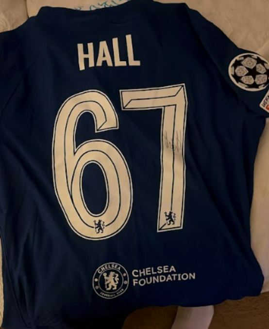 LEWIS HALL SIGNED CHELSEA  SHIRT